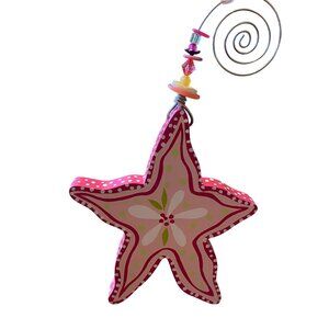 Hannabells By Johnna Elstob For Silvestri Star Fish wooden painted photo picture